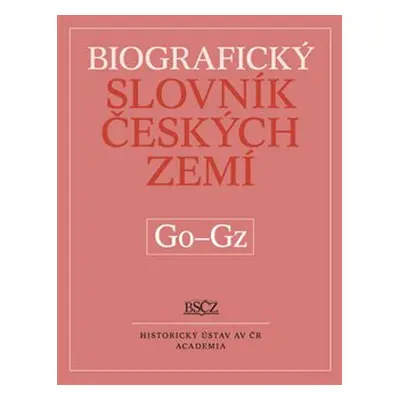 Biografický slovník českých zemí (Go-Gz) 20.díl