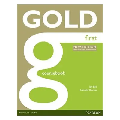 Gold First Coursebook with online audio