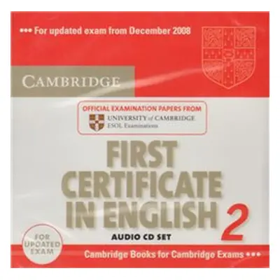 Cambridge First Certificate in English 2 for Updated Exam Audio CDs