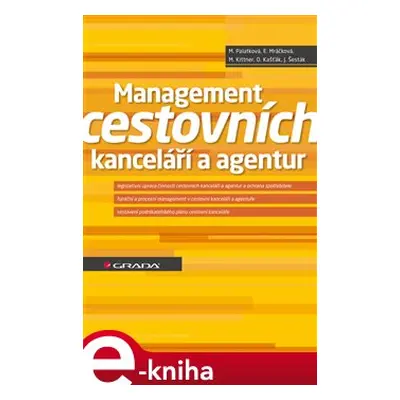 Management cestovních kanceláří a agentur - Monika Palatková, Eva Mráčková, Milan Kittner, Ondřě