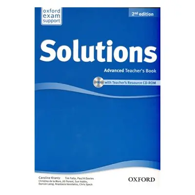 Maturita Solutions 2nd Edition Advanced Teacher´s Book with Teacher´s Resource CD-ROM - kol.