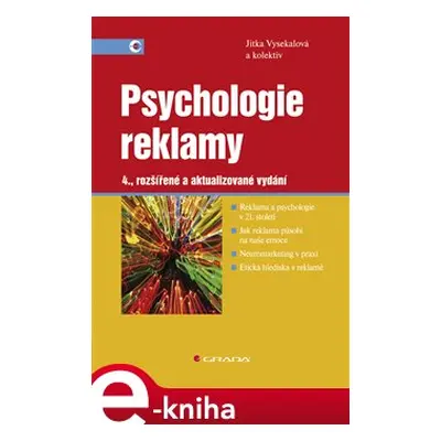 Psychologie reklamy - Jitka Vysekalová