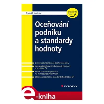 Oceňování podniku a standardy hodnoty - Tomáš Krabec