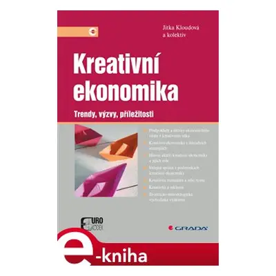 Kreativní ekonomika - Jitka Kloudová