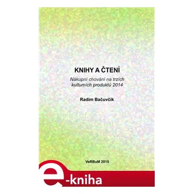 Knihy a čtení - Radim Bačuvčík