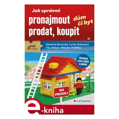 Jak správně pronajmout, prodat, koupit dům či byt - Kateřina Ronovská, Lenka Dobešová, Filip Mel