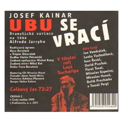 Ubu se vrací - Josef Kainar