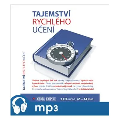 Tajemství rychlého učení, mp3 - Dan Miller