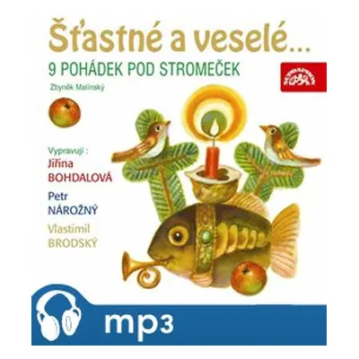 Šťastné a veselé... 9 pohádek pod stromeček, mp3 - Zbyněk Malinský