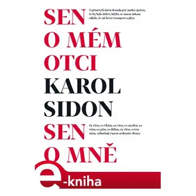 Sen o mém otci - Sen o mně - Karol Sidon