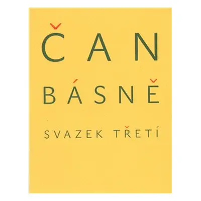 Básně - svazek třetí - Čan