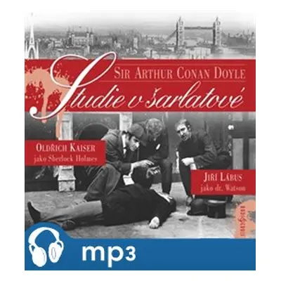 Studie v šarlatové, mp3 - Arthur Conan Doyle