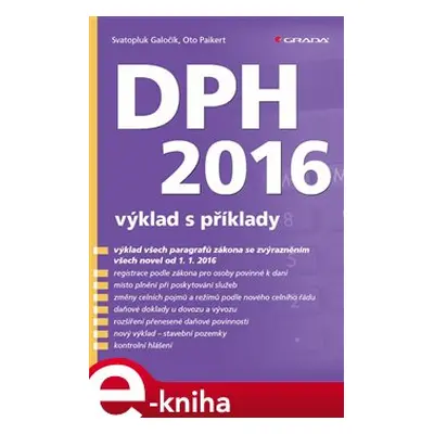 DPH 2016 - Svatopluk Galočík, Oto Paikert