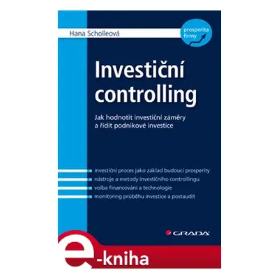 Investiční controlling - Hana Scholleová