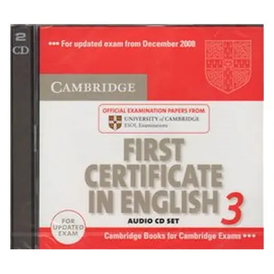 Cambridge First Certificate in English 3 for Updated Exam Audio CDs