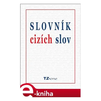 Slovník cizích slov