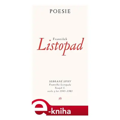 Poesie - František Listopad