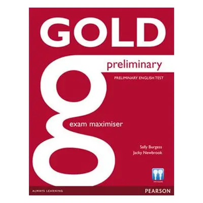 Gold Preliminary Maximiser without Key for Pack - Sally Burgess