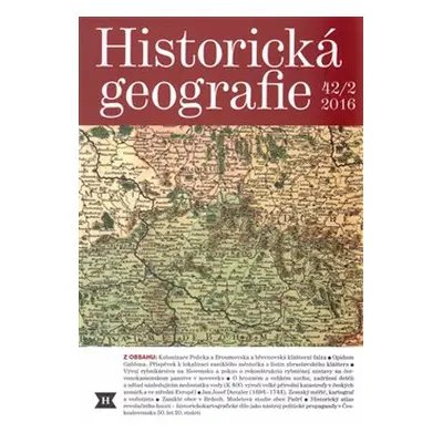 Historická geografie 42/2 2016