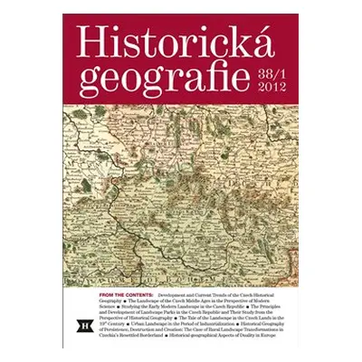 Historická geografie 38/1