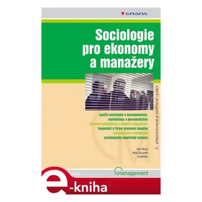 Sociologie pro ekonomy a manažery - Ivan Nový