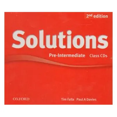 Maturita Solutions 2nd Edition Pre-intermediate Class Audio CDs /3/ - Tim Falla, Paul A Davies