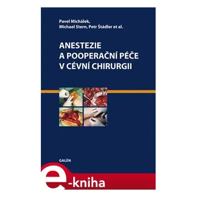 Anestezie a pooperační péče v cévní chirurgii - Petr Štádler, Pavel Michálek, Michael Stern