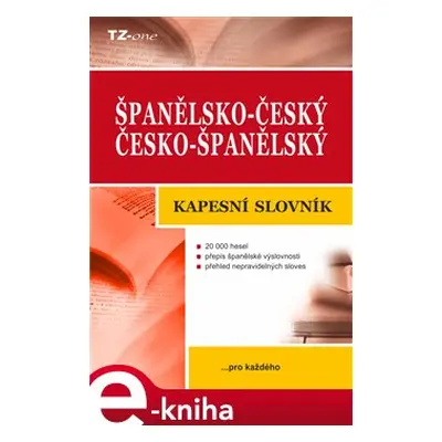 Španělsko-český/ česko-španělský kapesní slovník