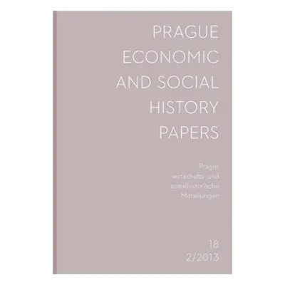 Prague Economic and Social History Papers 2013/2 - kol.