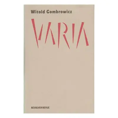 Varia - Witold Gombrowicz