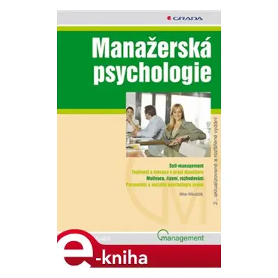 Manažerská psychologie - Milan Mikuláštík