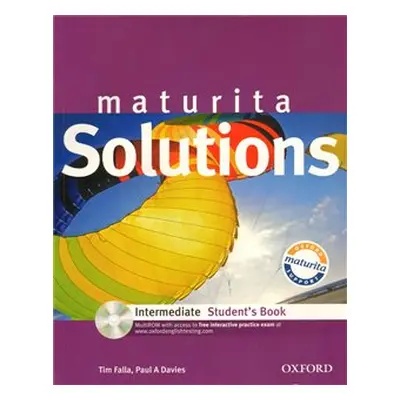 Maturita Solutions Intermediate Student´s Book + CD-ROM Czech Edition - Paul A Davies, Tim Falla