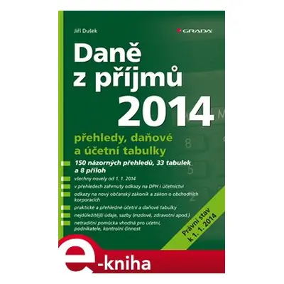 Daně z příjmů 2014 - Jiří Dušek