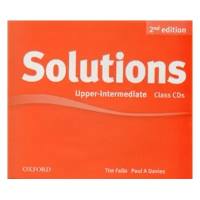 Maturita Solutions 2nd Edition Upper Intermediate Class Audio CDs /4/ - Tim Falla, Paul A Davies