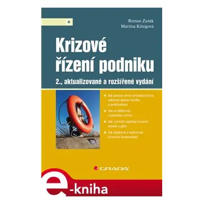 Krizové řízení podniku - Roman Zuzák, Martina Königová