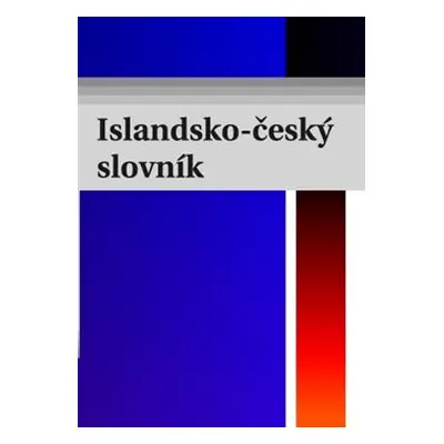 Islandsko-český slovník - Vojtěch Kupča