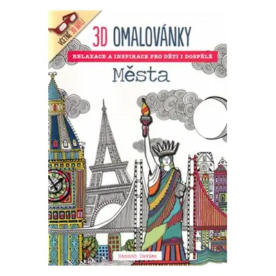 3D omalovánky: Města - Hannah Davies