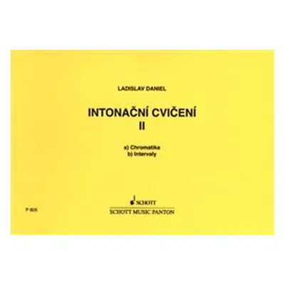 Intonační cvičení II - Ladislav Daniel