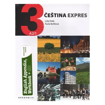 Čeština expres 3 (A2/1) - anglicky + CD - Lída Holá, Pavla Bořilová