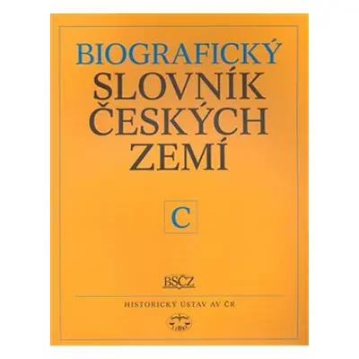 Biografický slovník českých zemí, 9. sešit (C)