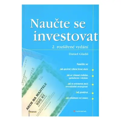 Naučte se investovat - Daniel Gladiš