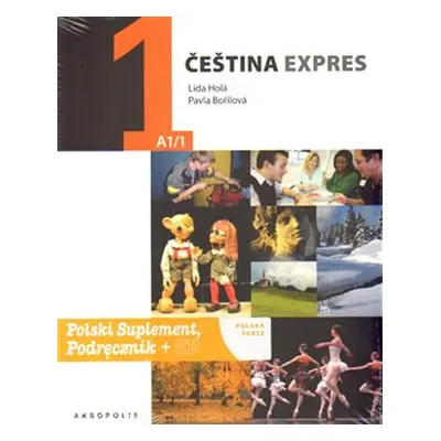 Čeština expres 1 (A1/1) - polsky + CD - Lída Holá, Pavla Bořilová