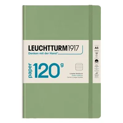 Zápisník Leuchtturm Sage, 120g Notebook Edition, Medium, linkovaný