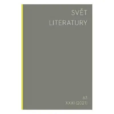 Svět literatury 63/2021