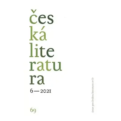 Česká literatura 6/2021 - kol.