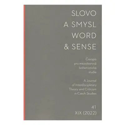 Slovo a smysl 41/ Word & Sense 41