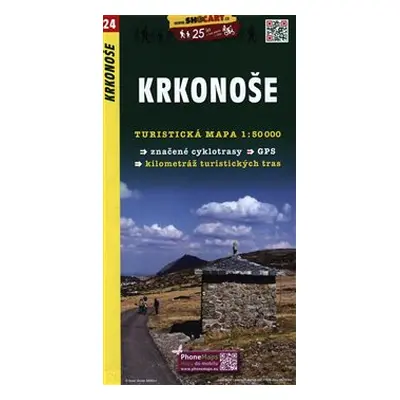 Krkonoše / Turistická mapa SHOCart