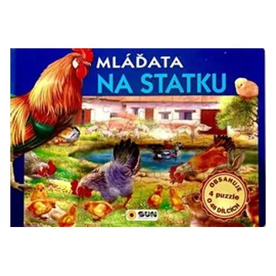 Mláďata na statku - Slož si knížku