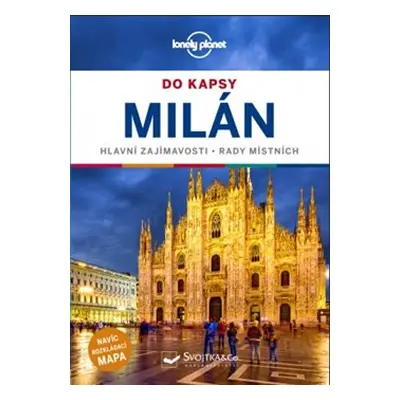 Milán do kapsy - Lonely Planet - Paula Hardy