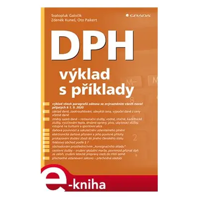 DPH - výklad s příklady - Zdeněk Kuneš, Oto Palkert, Svatopluk Galočík